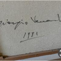 Olio su tela Quadro Naïf pittore Giorgio Venanti