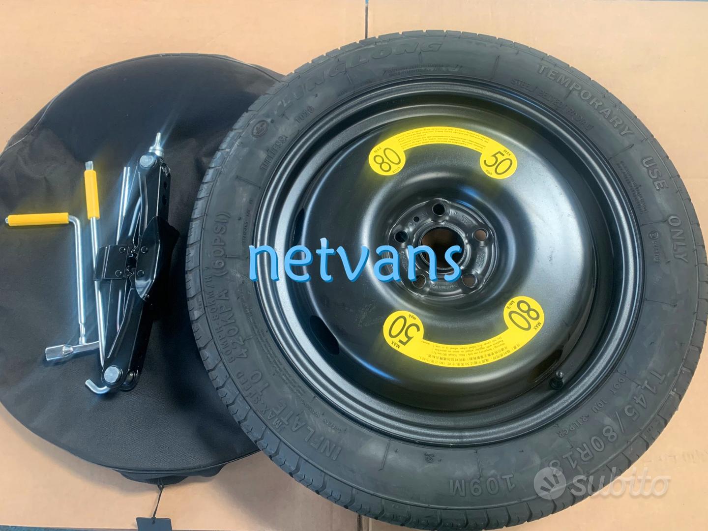 Subito - NETVANS - Kit ruotino di scorta per CAPTUR 2021 da 17 - Accessori  Auto In vendita a Modena