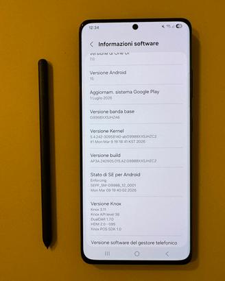 Samsung Galaxy S21 Ultra 5G 128GB + accessori