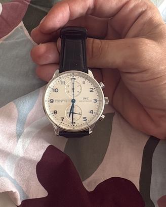 IWC portoghese chronograph orignale ref. iw371446
