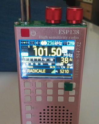 Ricevitore radio ats espa 138 +antenna loop attivo