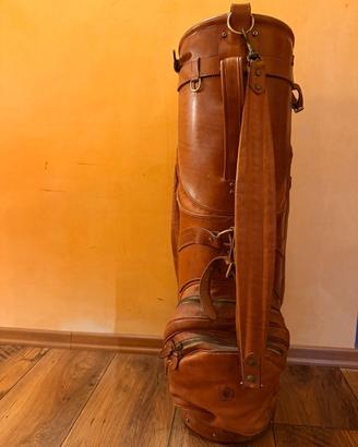 Sacca da golf in pelle