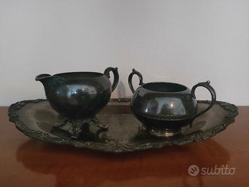 Lotto oggetti Argentati Sheffield Wm. Rogers