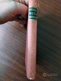 Volume Ovidio Metamorfosi Zanichelli 1943