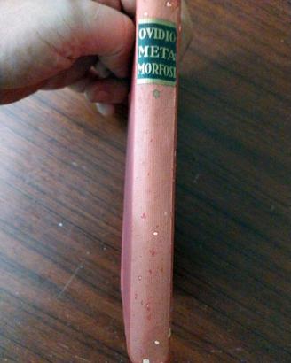 Volume Ovidio Metamorfosi Zanichelli 1943