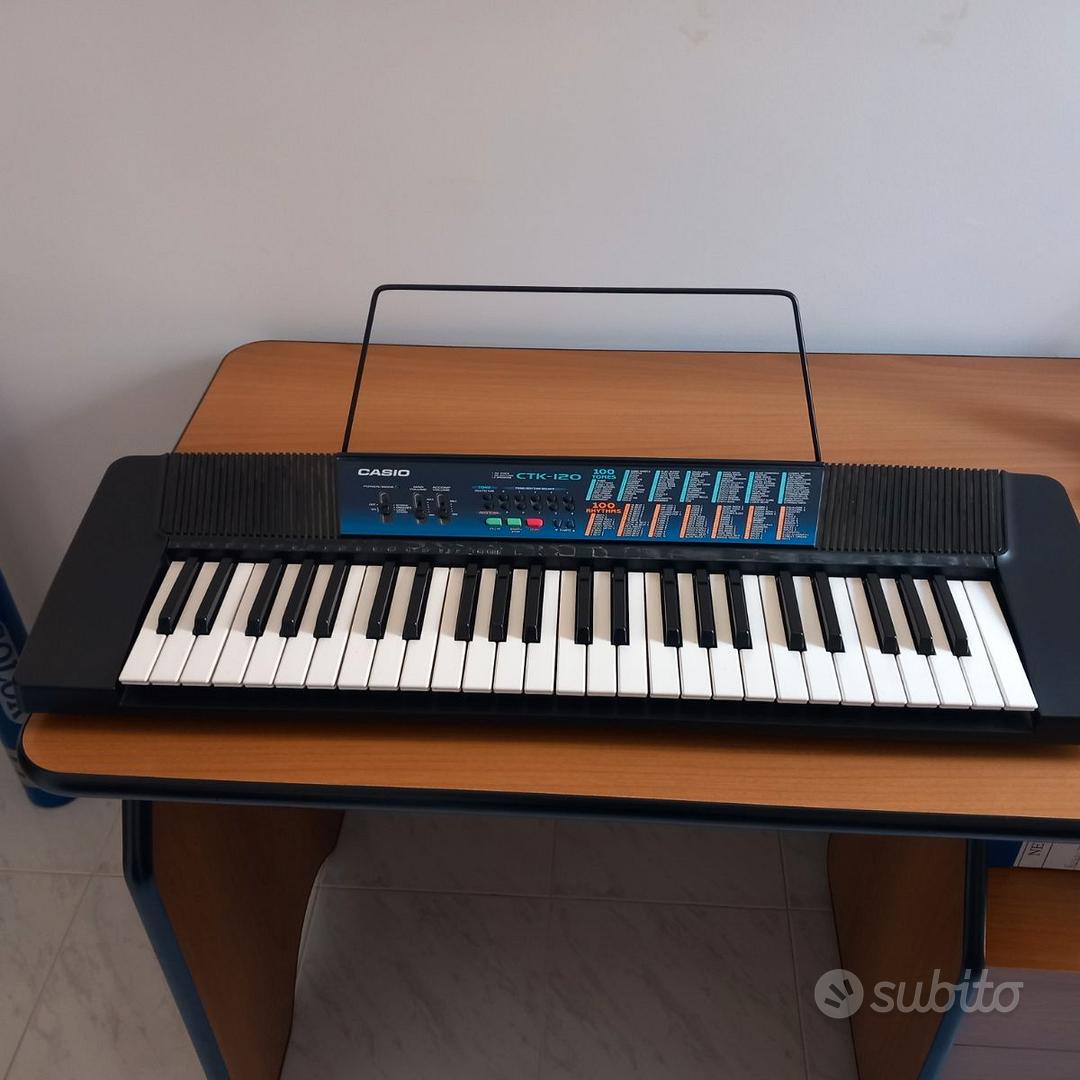 TASTIERA CASIO CTK 120 Con Adattatore di Corrente Strumenti Musicali In vendita a Barletta Andria Trani
