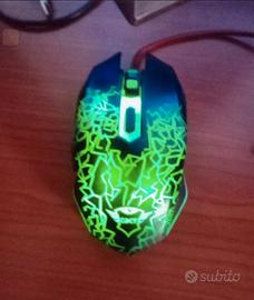 Mouse gaming o
Mouse ottico.