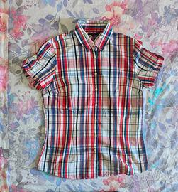 Camicia a quadri Tommy Hilfiger taglia S in cotone
