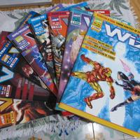 7 numeri di Wiz rivista di fumetti Marvel