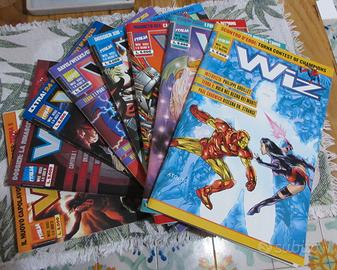 7 numeri di Wiz rivista di fumetti Marvel