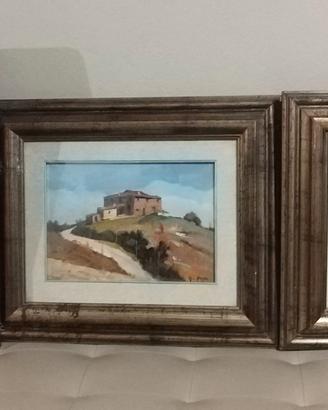 3 quadri pittura olio su tela.