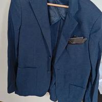 Giacca blu Alcott uomo
