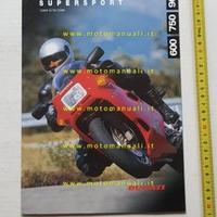 Ducati 900-750-600 SuperSport 1996 depliant italia