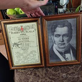 Programma Teatro alla Scala con autografo  R. Muti