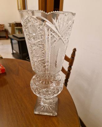 vaso cristallo molato 