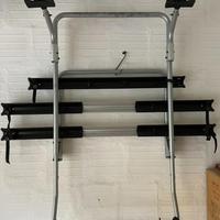 Portabici a tre binari