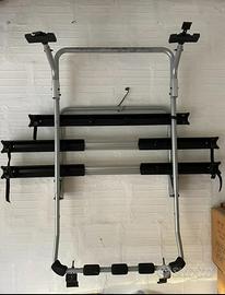 Portabici a tre binari