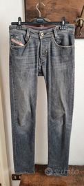Jeans Diesel nero taglia W29 L34