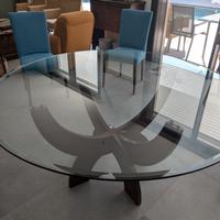 piano per tavolo in vetro 