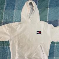 Felpa Tommy Jeans Bianca Taglia M