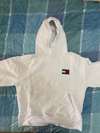 Felpa Tommy Jeans Bianca Taglia M