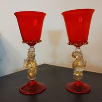 Calici da collezione in vetro di Murano