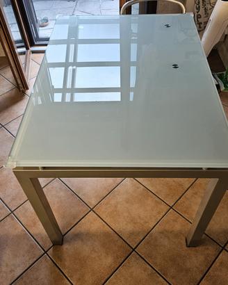 tavolo vetro allungabile