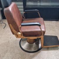 poltrona parrucchiere vintage