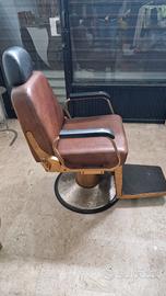 poltrona parrucchiere vintage