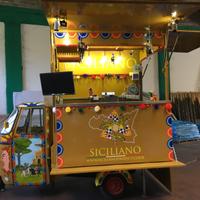 Ape Piaggio Street food