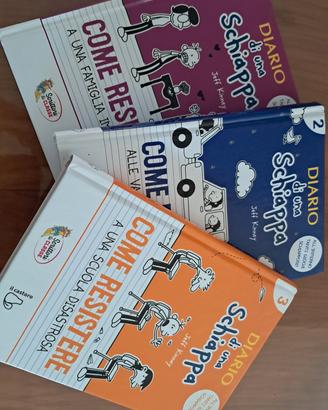 libri della saga "diario di una schiappa"