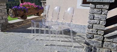 Sedie Victoria Ghost by Kartell