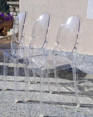 Sedie Victoria Ghost by Kartell