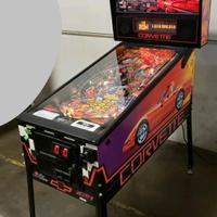 Flipper pinball Corvett e