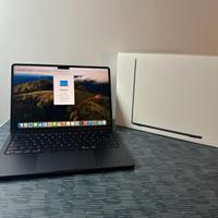 MacBook Air 2022 Midnight M2 Apple Garanzia