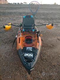 Kayak da pesca divisibile