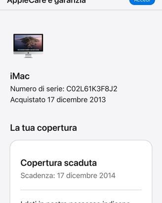iMac 21.5" 12/2013