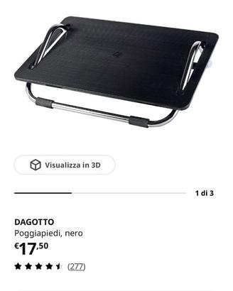 Poggia piedi dagotto Ikea