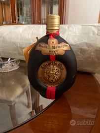 Vecchia romagna etichetta oro