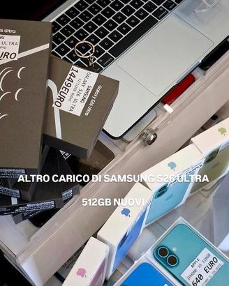 SAMSUNG GALAXY S26 ULTRA 5G 512GB nuovi