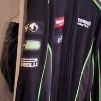 felpa e cappellino kawasaki 