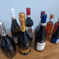 10 bottiglie speciali di vino 