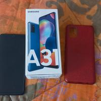 Samsung Galaxy A31 +prot. schermo+cover+cavo