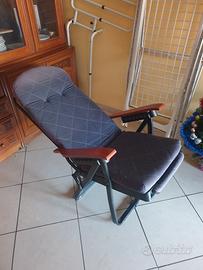 sedia a sdraio allungabile