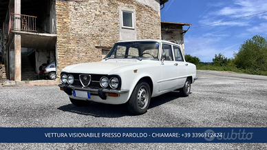 ALFA ROMEO GIULIA NUOVA SUPER DIESEL 1800 - 1975