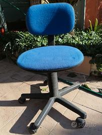 Sedia da scrivania con ruote