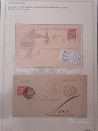 storia postale Umberto I 