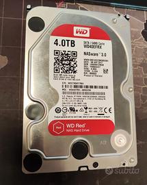 HDD WD RED 4TB WD40EFRX NASware 3.0