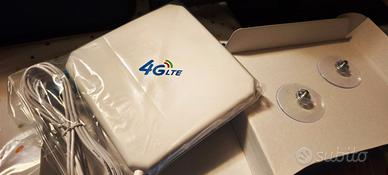 antenna 4g LTE con 2 cavi