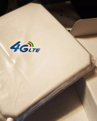 antenna 4g LTE con 2 cavi